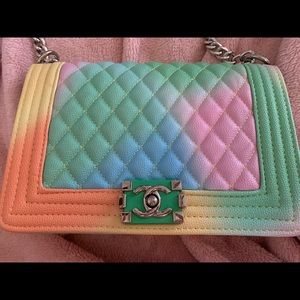 Multi color purse